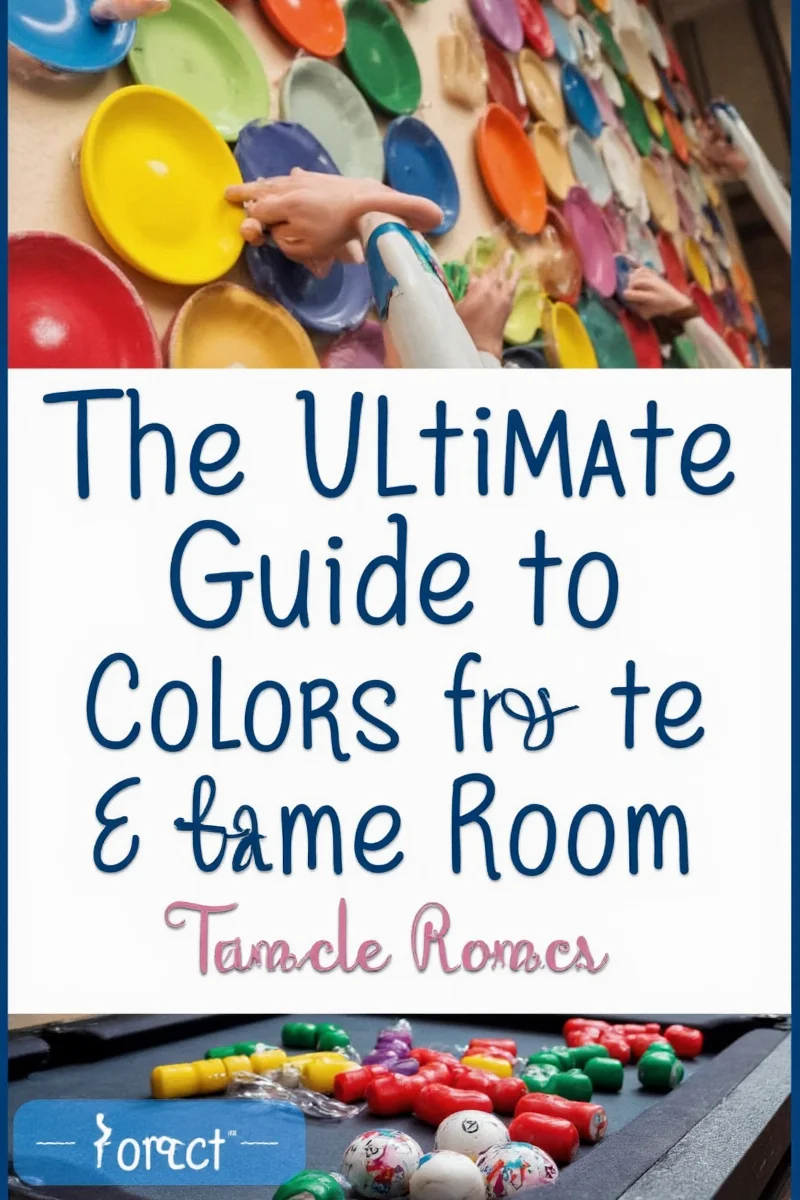 Game Room Lighting and Color Combo