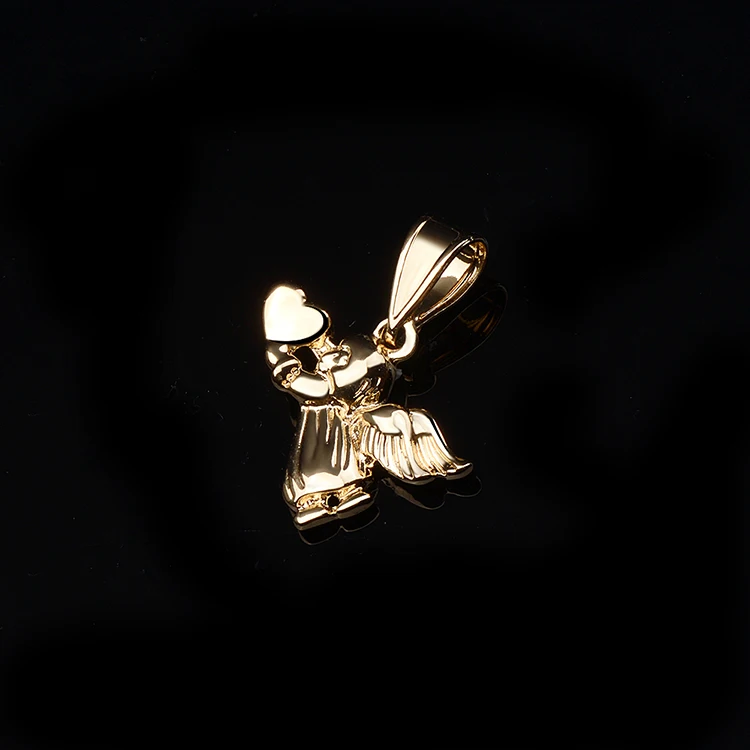 

latest chinese product jewelry necklace pendant special angel design gold pendant designs