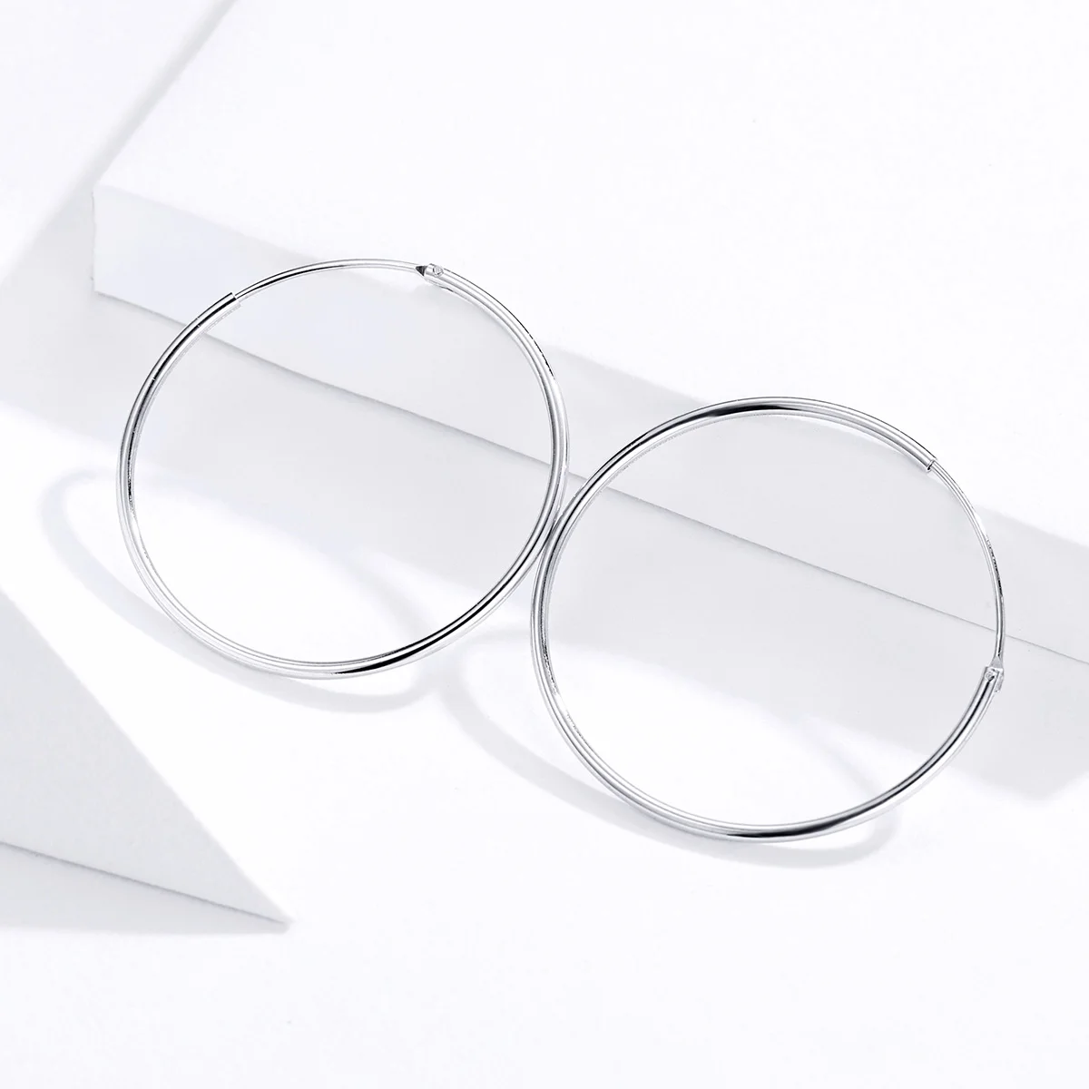 

Big round circle hoop 925 sterling silver earring wholesale