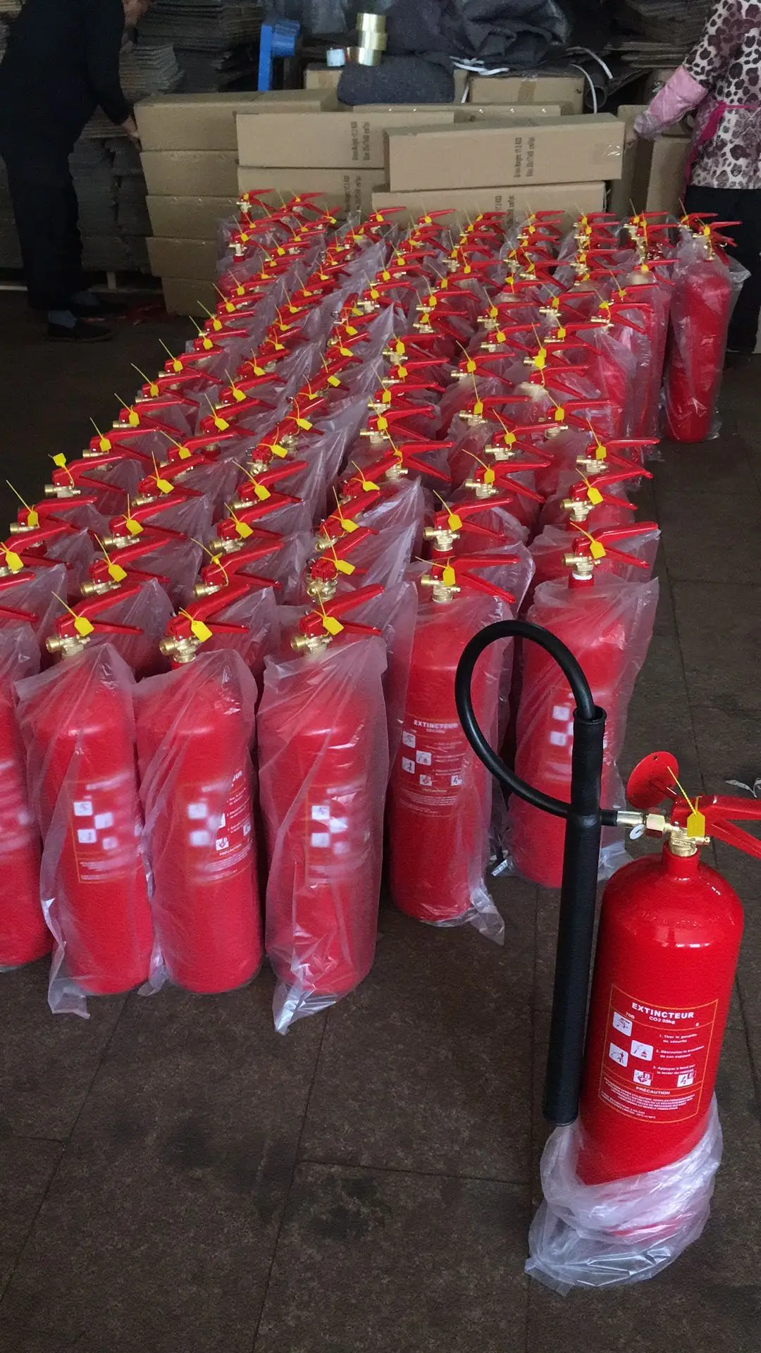 5kg Co2 Fire Extinguisher With Brass Valve - Buy Fire Extinguisher,Co2