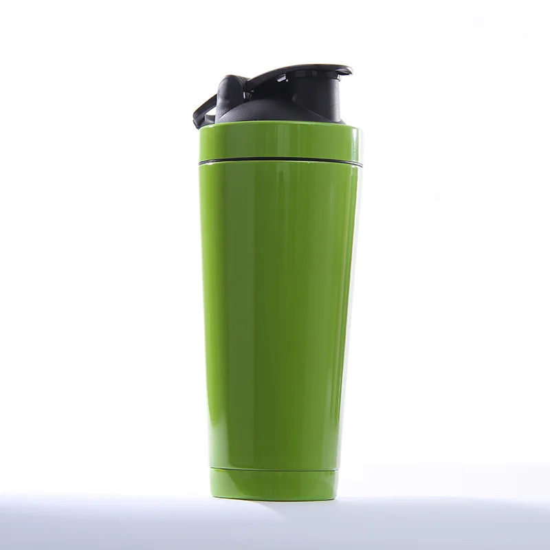 

750ML Custom Logo Bpa Free Double Wall Fitness Stainless Steel Protein Shaker Bottle With Shaker Ball