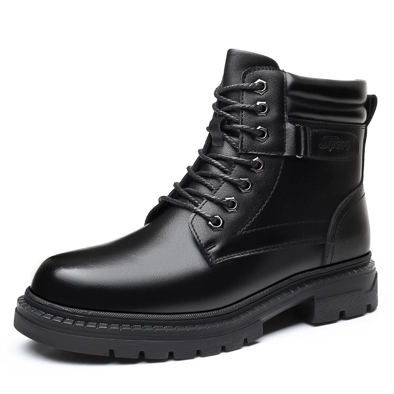 

2020 China Wholesale Action Leather Casual Formal Ankle Boot for Men Boot