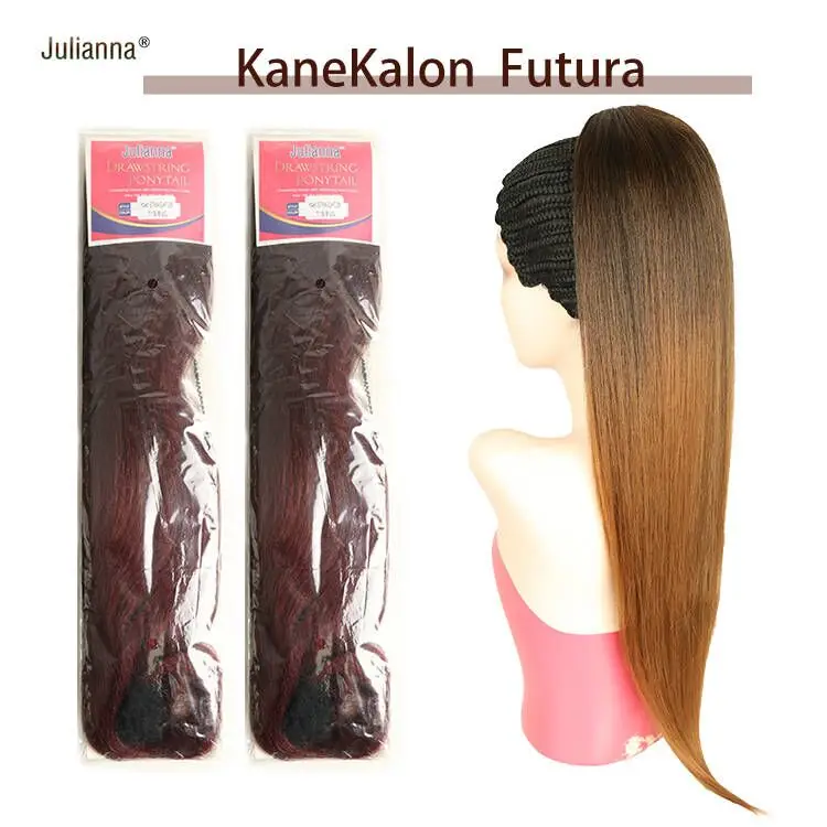 

Julianna 28Inch Ponytails With Bang Clawn High Quality Straight Wavy Drawstring 28 Inch Extensions Synthetic Hair Ponytails, 1b, t1b/27, t1b/30, t1b/bug, t1b/613 in stock