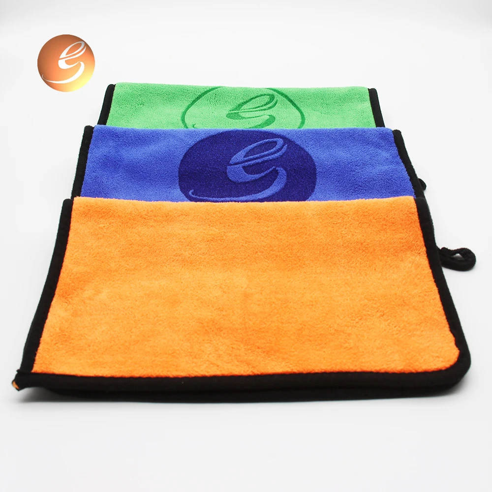 

Non-Abrasive Microfiber Towels , Cleaning Rags for Cars, Yellow,purple,blue,green or customized