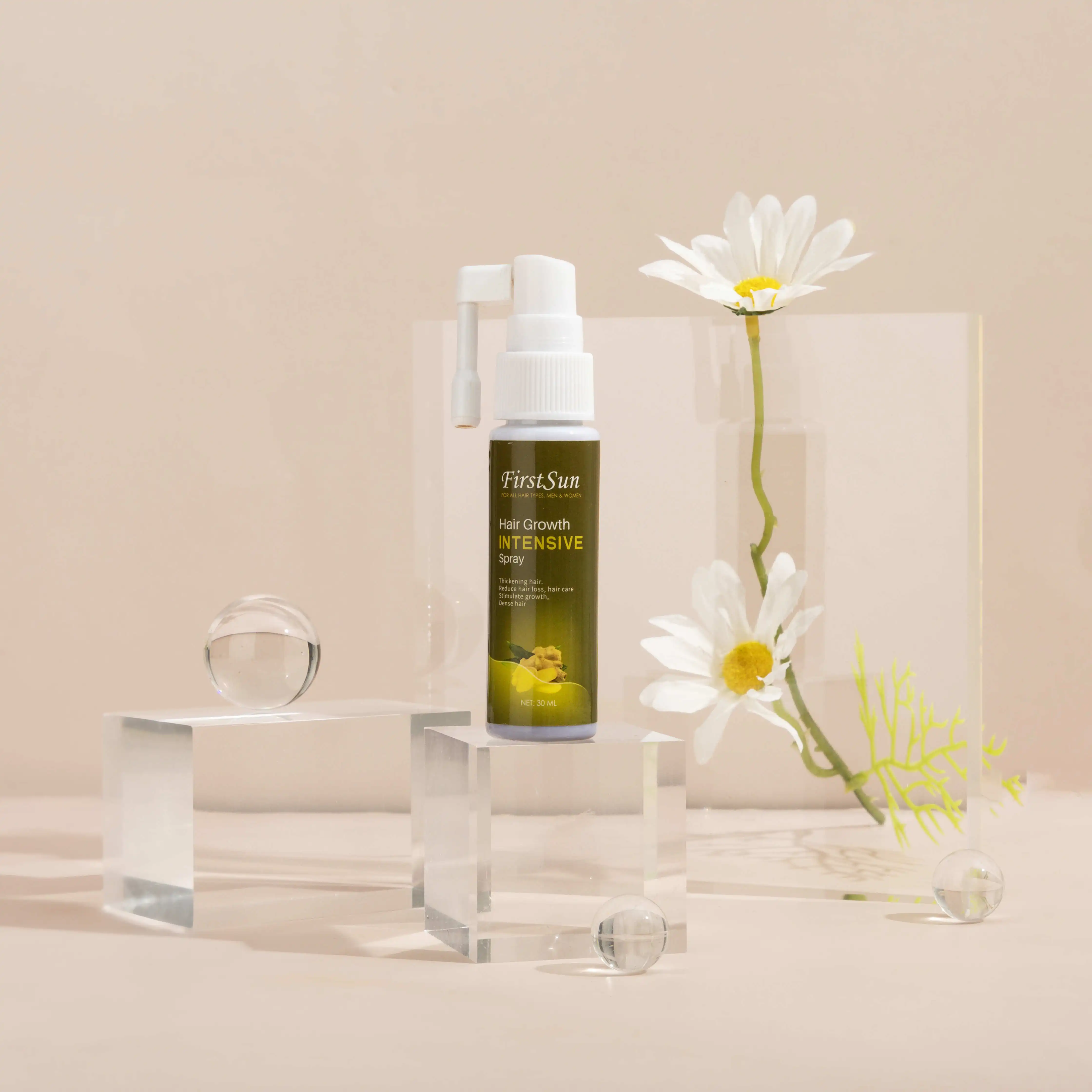 

hot sell private label organic hair growth serum hair growth spray