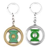 2 Colors DC Comic Green Lantern Logo Enamel Keychain