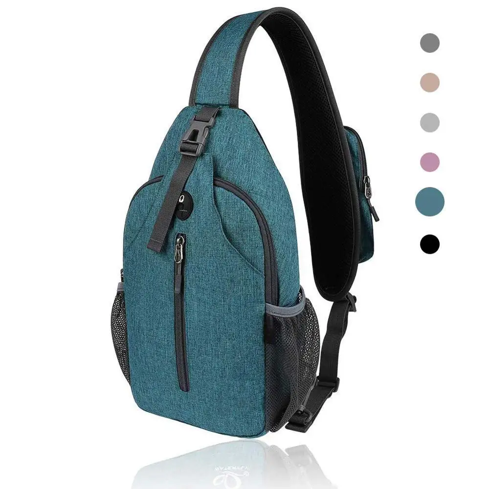 

Waterproof Crossbody Sling Backpack Sling Bag Travel Hiking Chest Bags Daypack For Men or Women