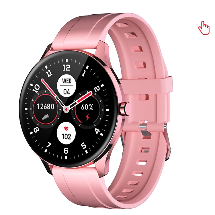 

New Design Hot Selling Ip68 Waterproof Smartwatch Pedometer Heart Rate Blood Pressure Smart Watch