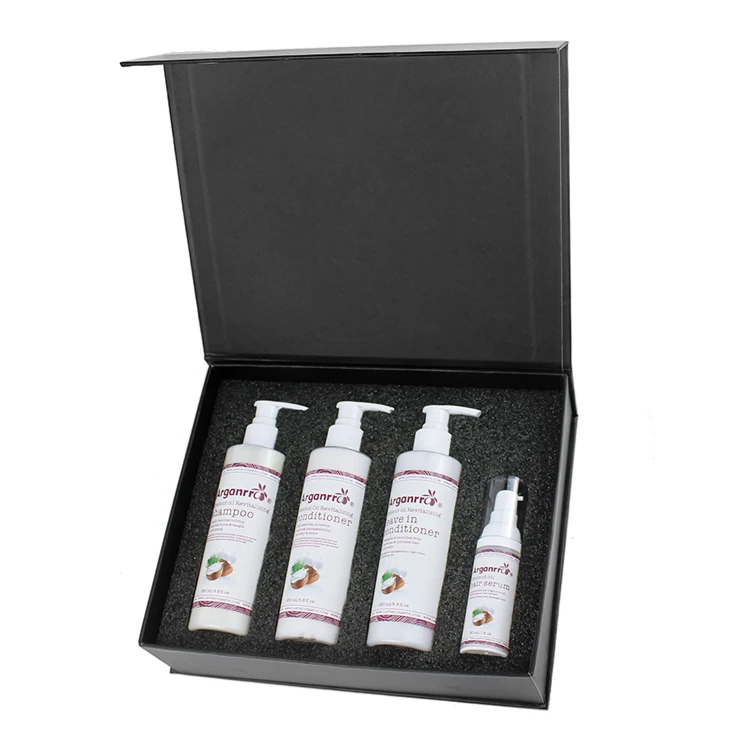 

Women curly black hair care set for hair detangler smooth and moisturizing private label customize
