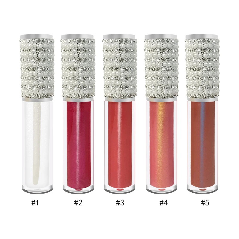 

Wholesale Lipgloss Vendor Clear Pearl Custom Lip Gloss Private Label, 42 colors