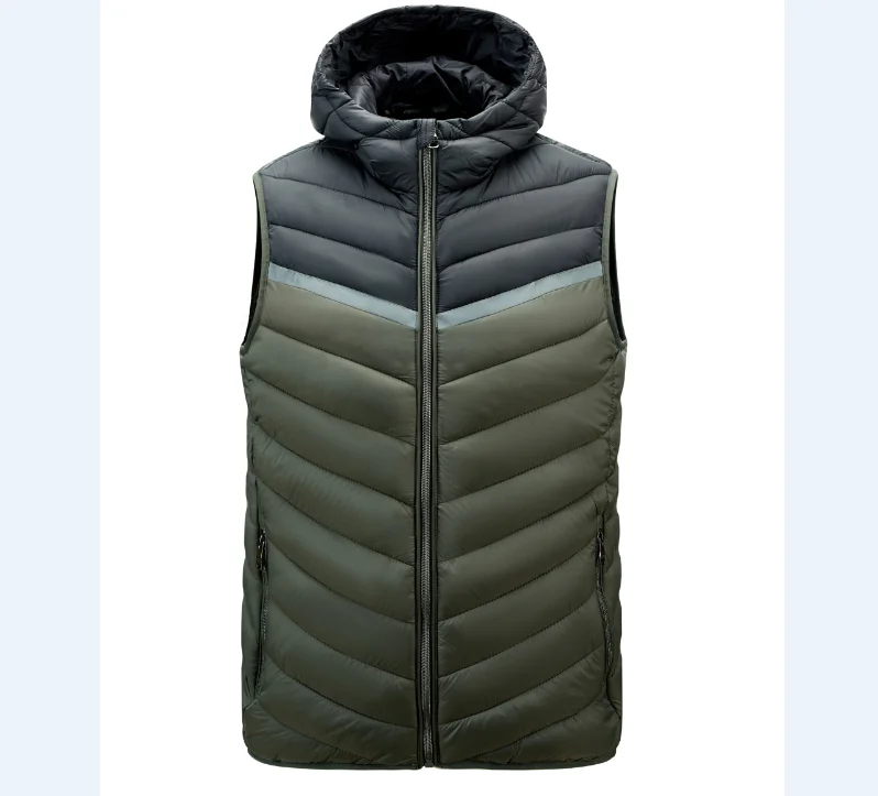 

men's padded Vest Windproof Sleeveless Clothing Casual Winter Oem Customized