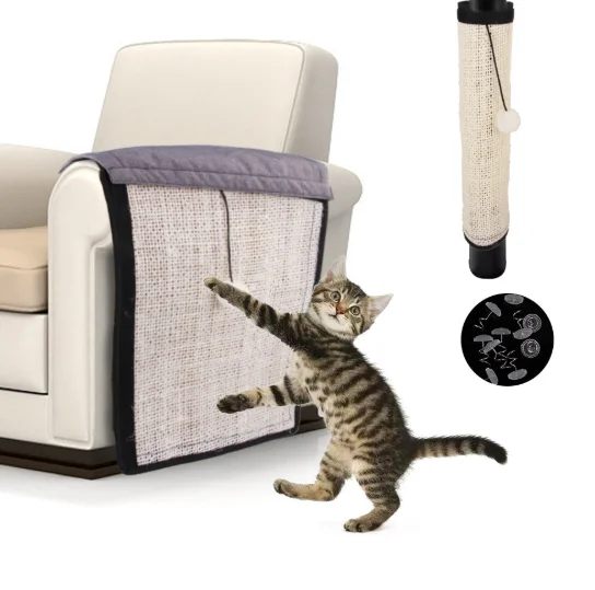 

Cat Scratching Mat Pet Scratch Protector Mat Sofa Table Shield Cat Scratching Pad