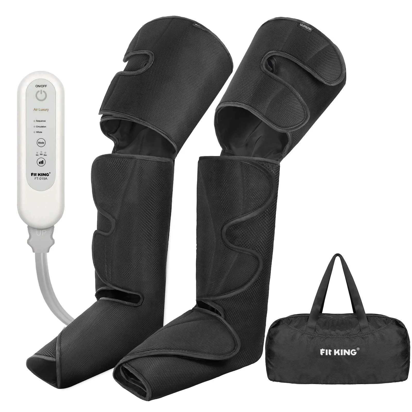 

FIT KING air leg boots lymphatic drainage massager circulation relaxation heat air compression leg lymphatic drainage massager