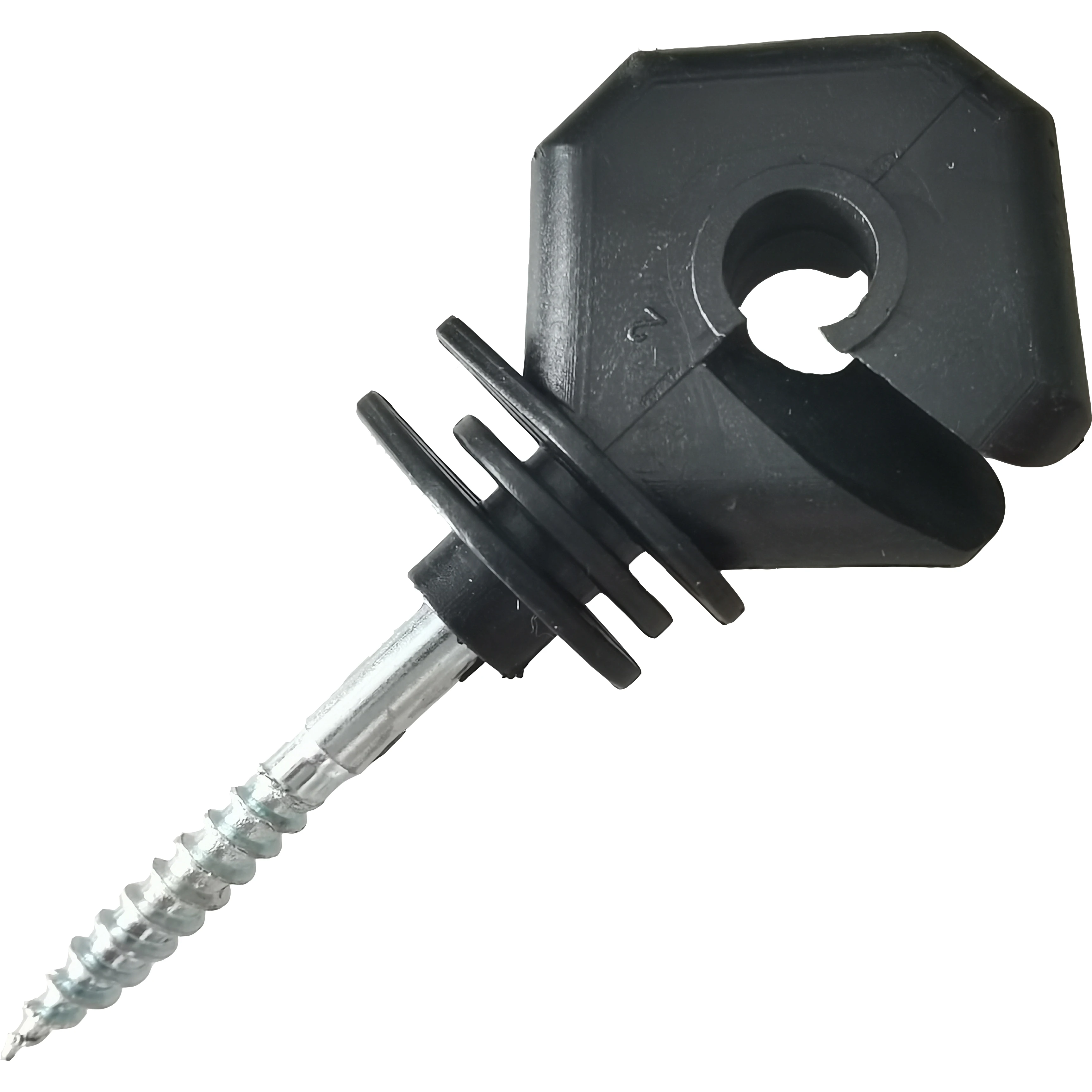 

Screw ring insulators, Black/white