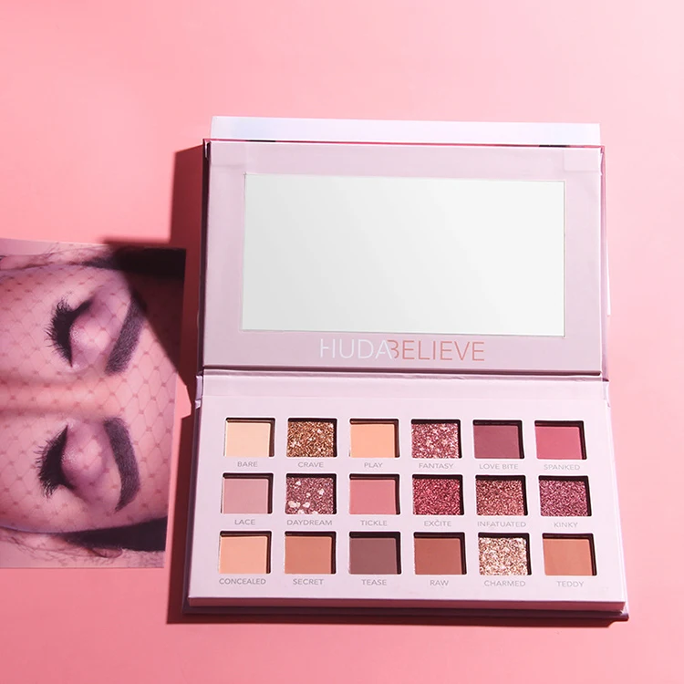 

FREE SHIPPING Fashion Matte Shimmer Desert Rose Eyeshadow Palette Makeup