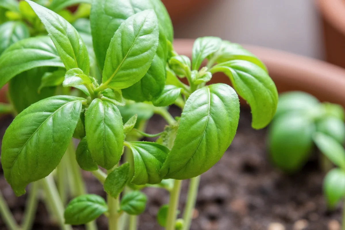 how to plant a basil plant
