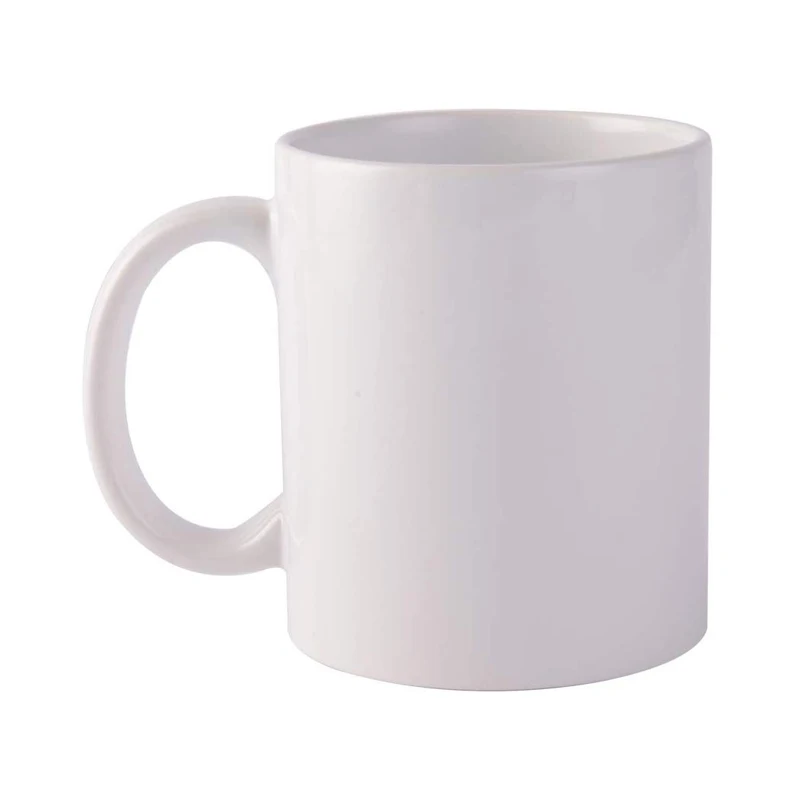 

Wholesale price for 11 OZ Sublimation Mugs Blank White Mugs Coated Ceramic Cups Christmas DIY Mugs, Customized