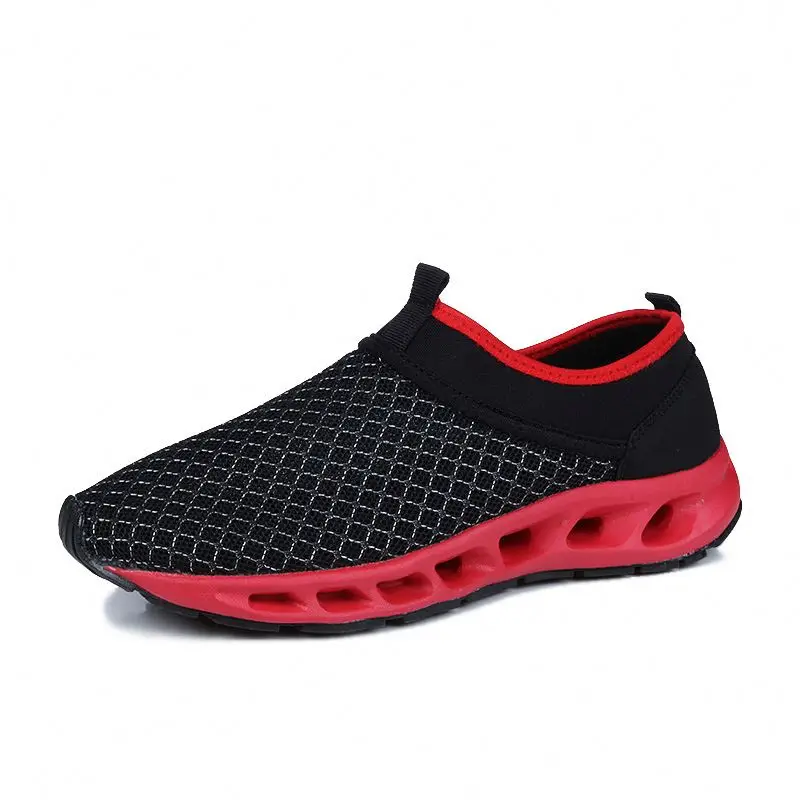 

oinetakoak High Quality Summer Women Sports Sneakers Reflective Shoes With Fair Price, Black/white/red