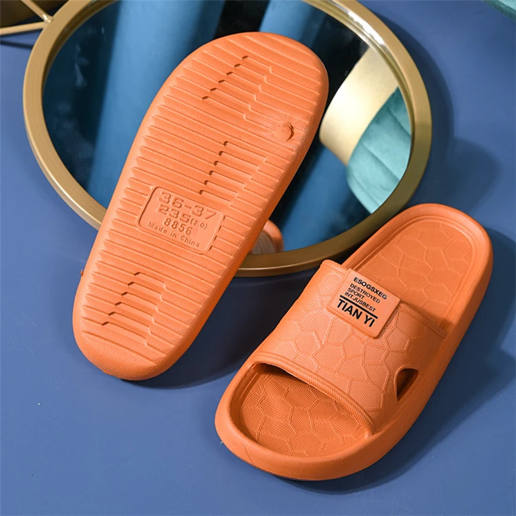 

New Design Cartoon EVA Super Soft Non-slip Thick-soled Designer Slippers, As picture