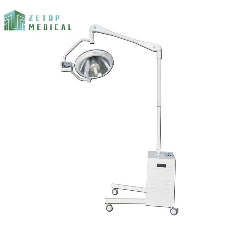 
ZT500III Mobile High Quality Mobile Medical Equipment Surgical Light operating Illuminating Lamp 