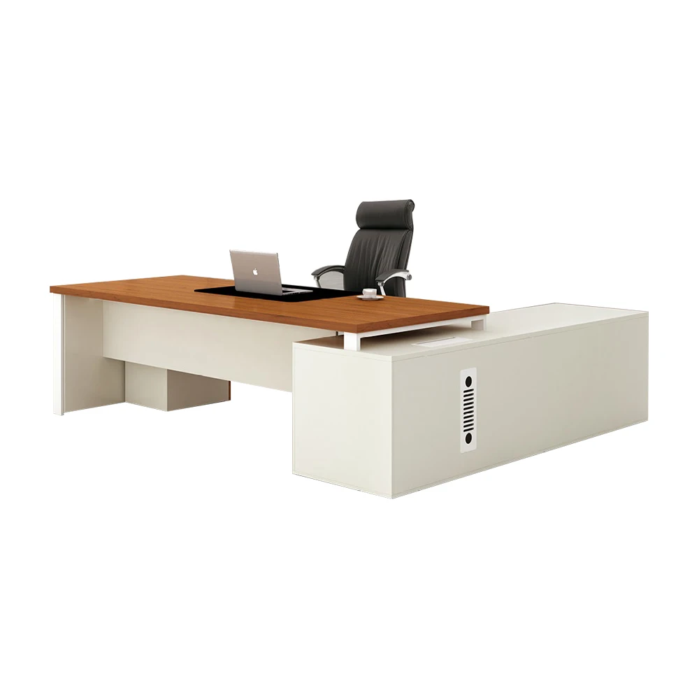 Venta al por mayor escritorio de oficina de madera de jefe-Compre