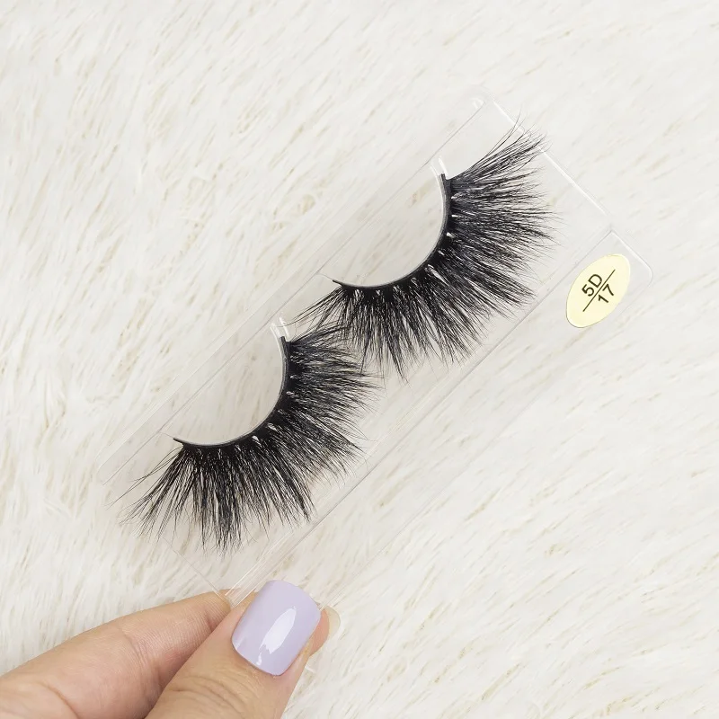 

2021 New Arrivals Wholesale Eyelash Packaging Fluffy 25 Mm 3D 5D Real Mink Eyelashes Private Label Lashes Case Vendors, Black color