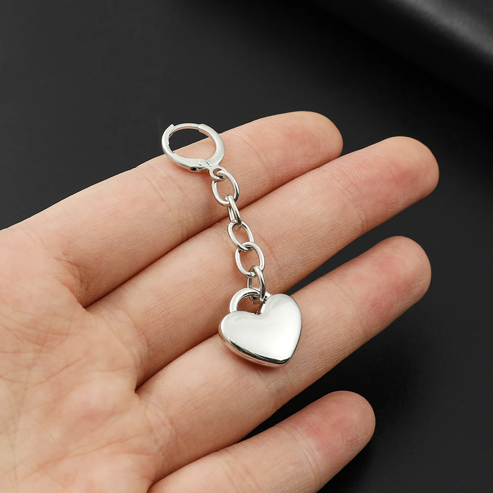 

Movies Death Note Earrings Ryuuku Drop Earrings Men Women Heart Alloy Earring For Cosplay Gifts