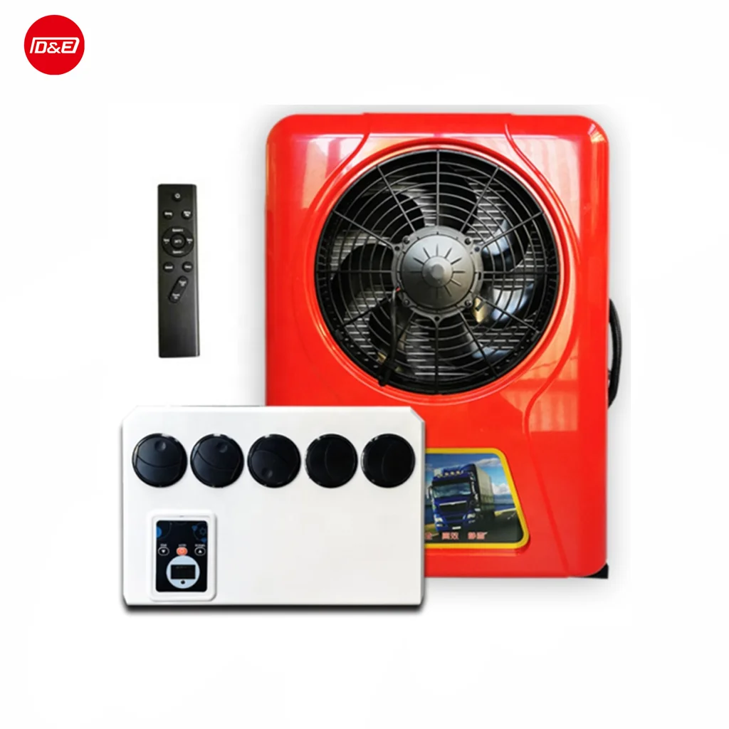 

The factory price12V 24V Electric DC Split Parking Air Conditioner with professional manufacture for Truck Tractor Cab Universal