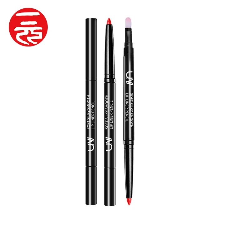 

Custom logo private label vegan pencil lipstick and lip liner set