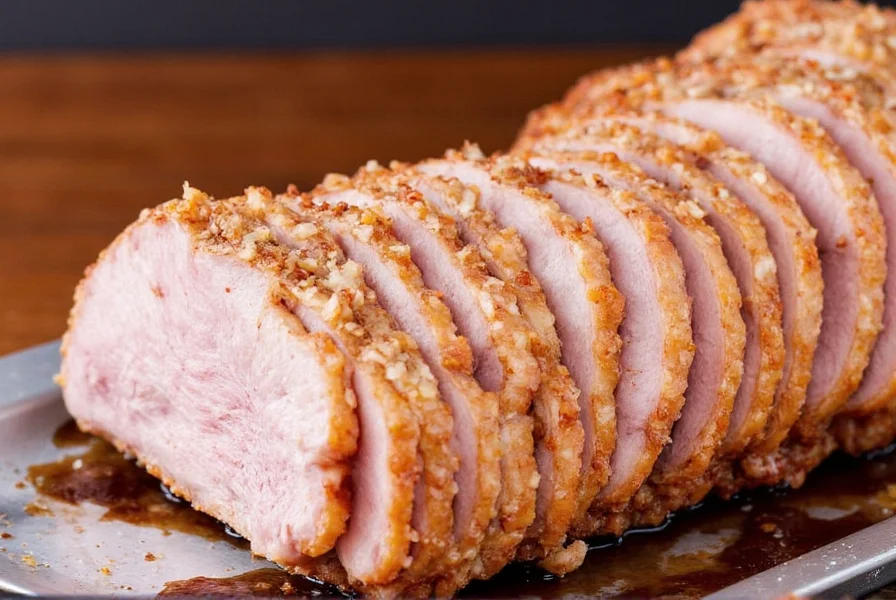 Thermometer Checking Pork Loin