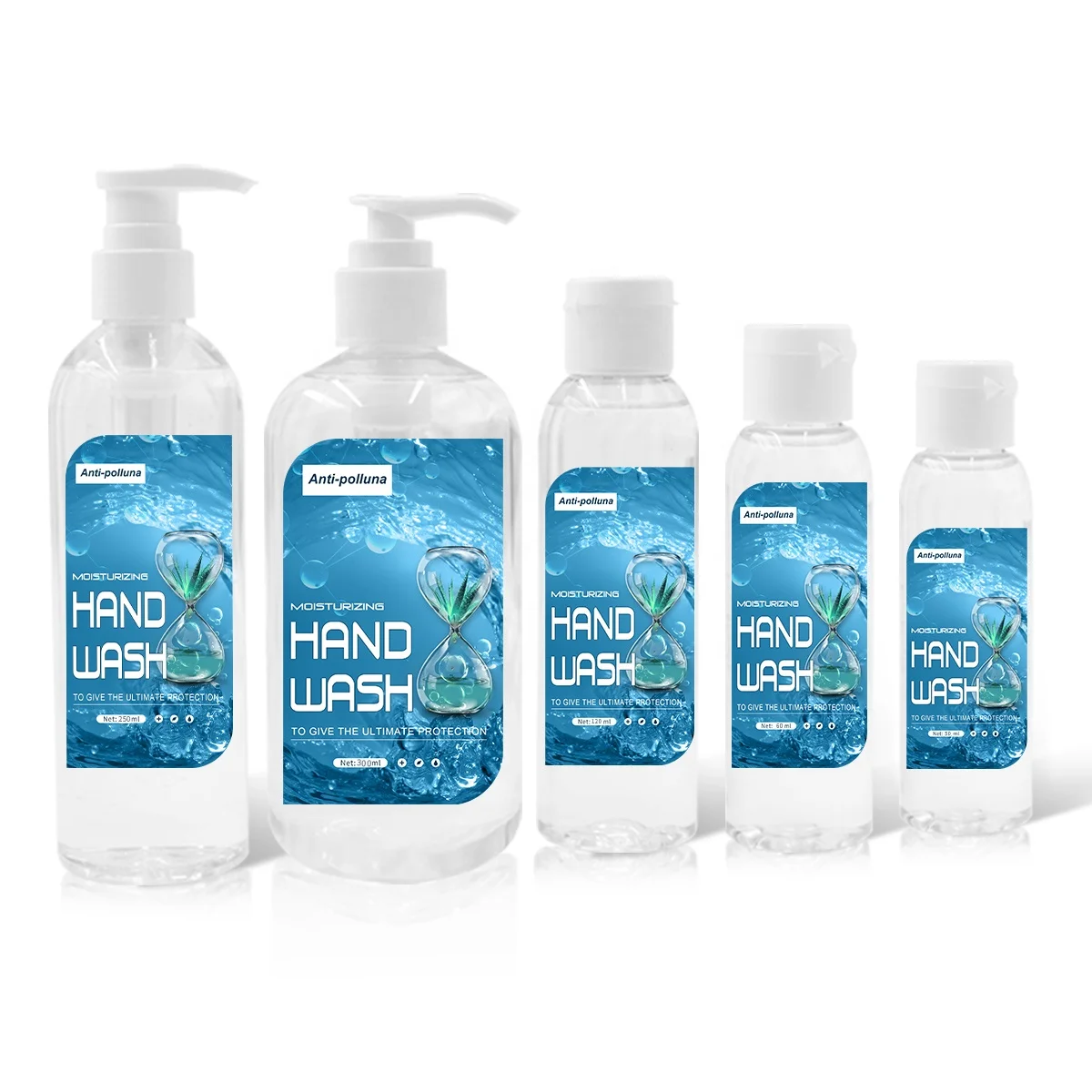 Bawei Private Label 50ml Nourishing Hand Cleanser Portable Hand Washing