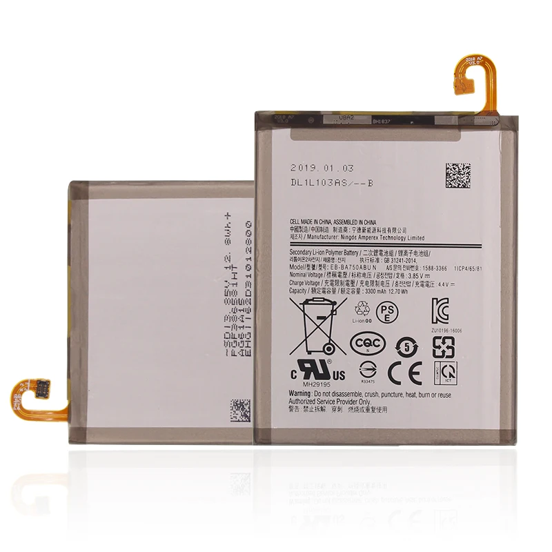 

New Battery For Samusng A7 2018 A750 for Galaxy A750 Li-ion Polymer Battery