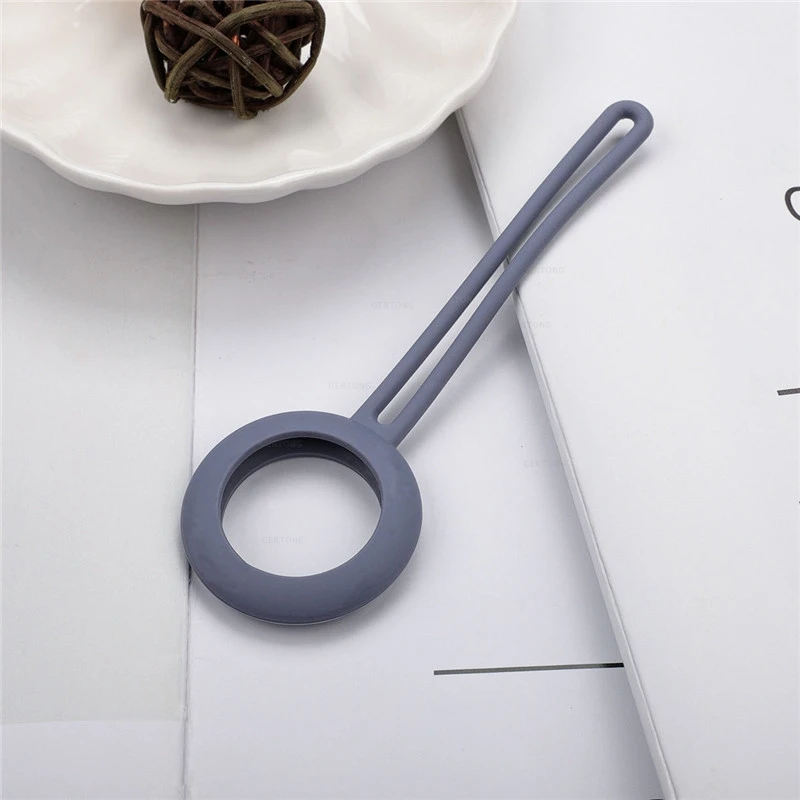 

Silicone Protective Case For AirTags Cover Anti-lost Pendant Shockproof Anti-fall Accessories Protector Cover For Air Tags case