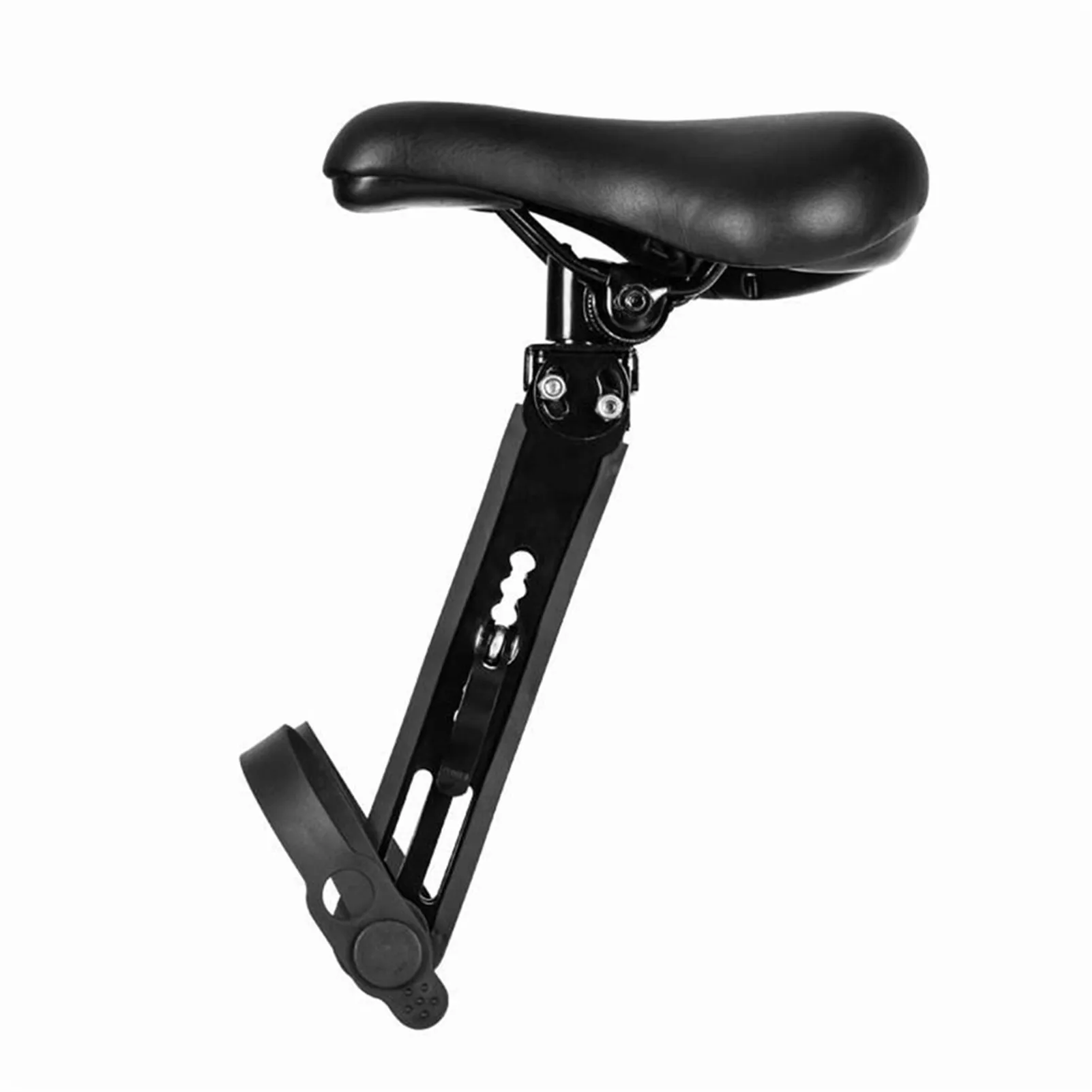 

2020 Kids Bike Seat Front Mounted Bicycle Seats Detachable Mountain Bike Kids Seat Compatible with All Adult MTB, Black