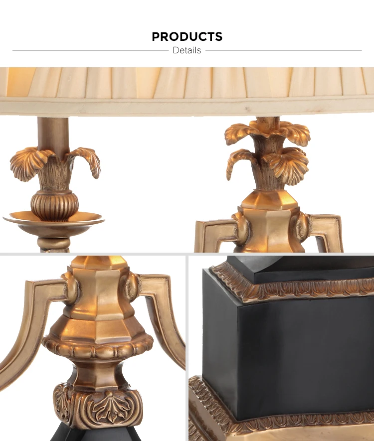 black marble table lamp design