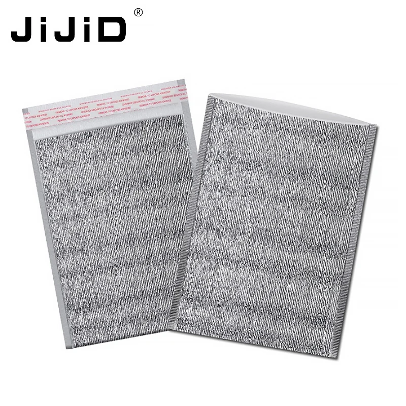 

JIJID Keep Cold Thermal Insulated Shipping Aluminum Foil Packaging Cooler Bag Box Liner for Food