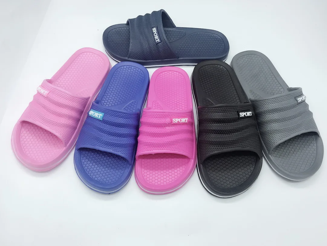 Cheap Eva Plain Slide Sandal,Black Pvc Mens Slide Sandal Custom Logo Slide Sandal Men Woman Kids Slipper