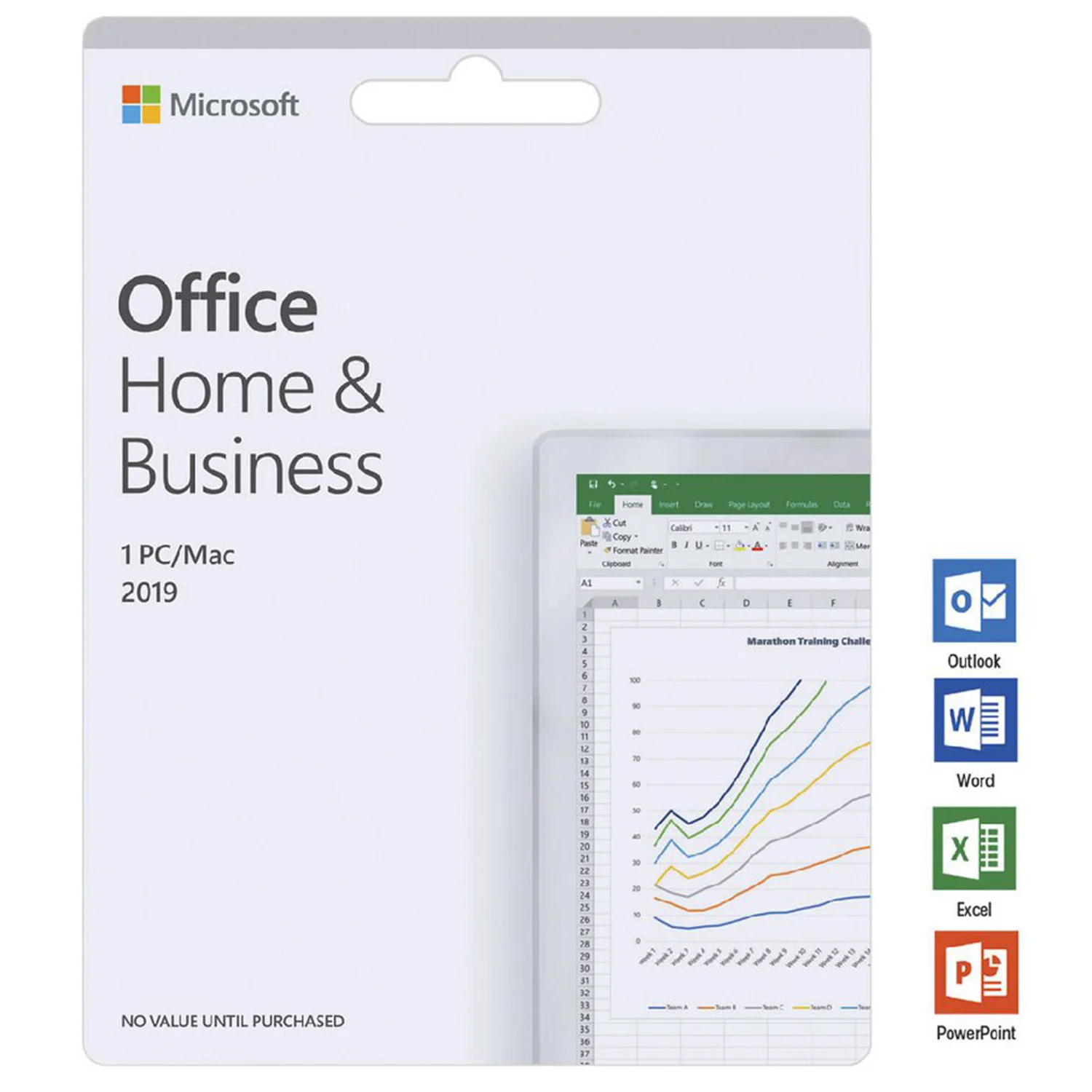 

Original edition Microsoft Office 2019 home and business for PC key Telephone activation license key