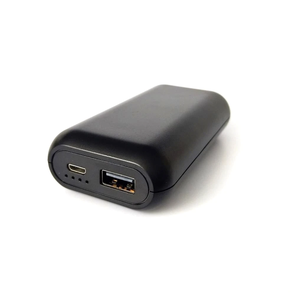 

Ultra Small Mini Power Bank 10000mAh with LED for Smart Phones Portable Battery Pack, Black, white