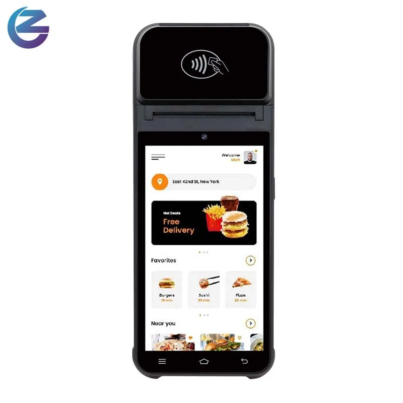 

High Configuration Touch Screen PDA Android 12.0 OS with Sticker Label Printer