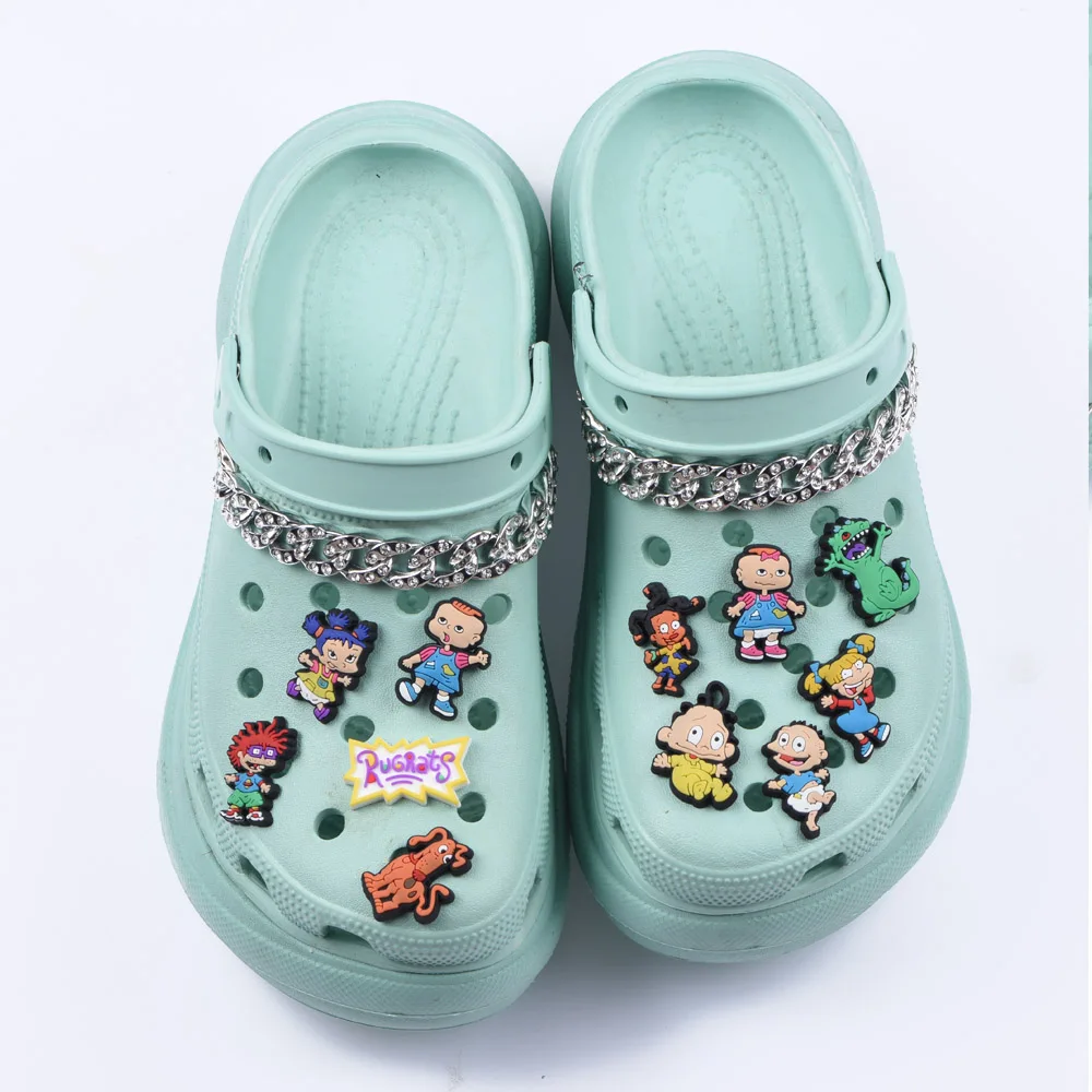

Wholesale Kids cartoon Soft PVC Shoe Accessories Croc Shoe jibbz charm, Customized