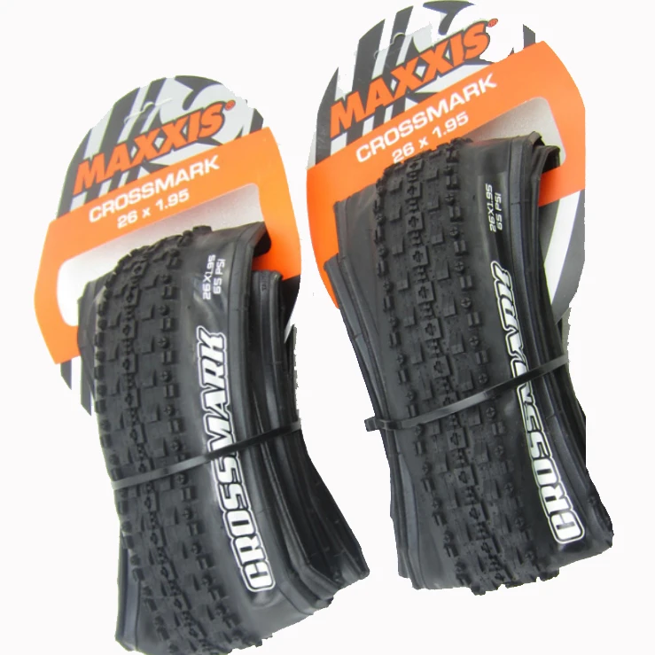 

MAXXIS M309 crossmark tire 26/27.5/29 1.95/2.1 Fold/Unfold MTB 60TPI Bicycle Wheel Clincher Tubeless Tire, Black