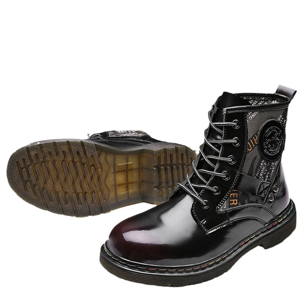 

Hot sale OEM Factory 2021 new arrival designer autumn and winter 49 large size jungle Martin boots for men