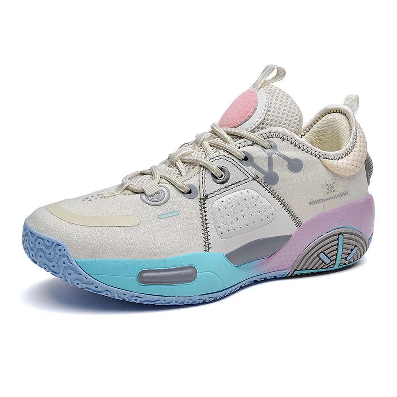 

Cross-border 2021 new outdoor basketball shoes men and women student competition large size sports shoes sneakers