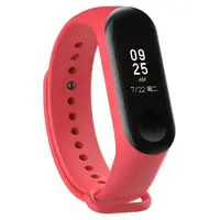 

Smart watch Band Accessories For Xiaomi Mi Band 3 4 Strap Replacement Wristband Single Color Silicone Bracelet