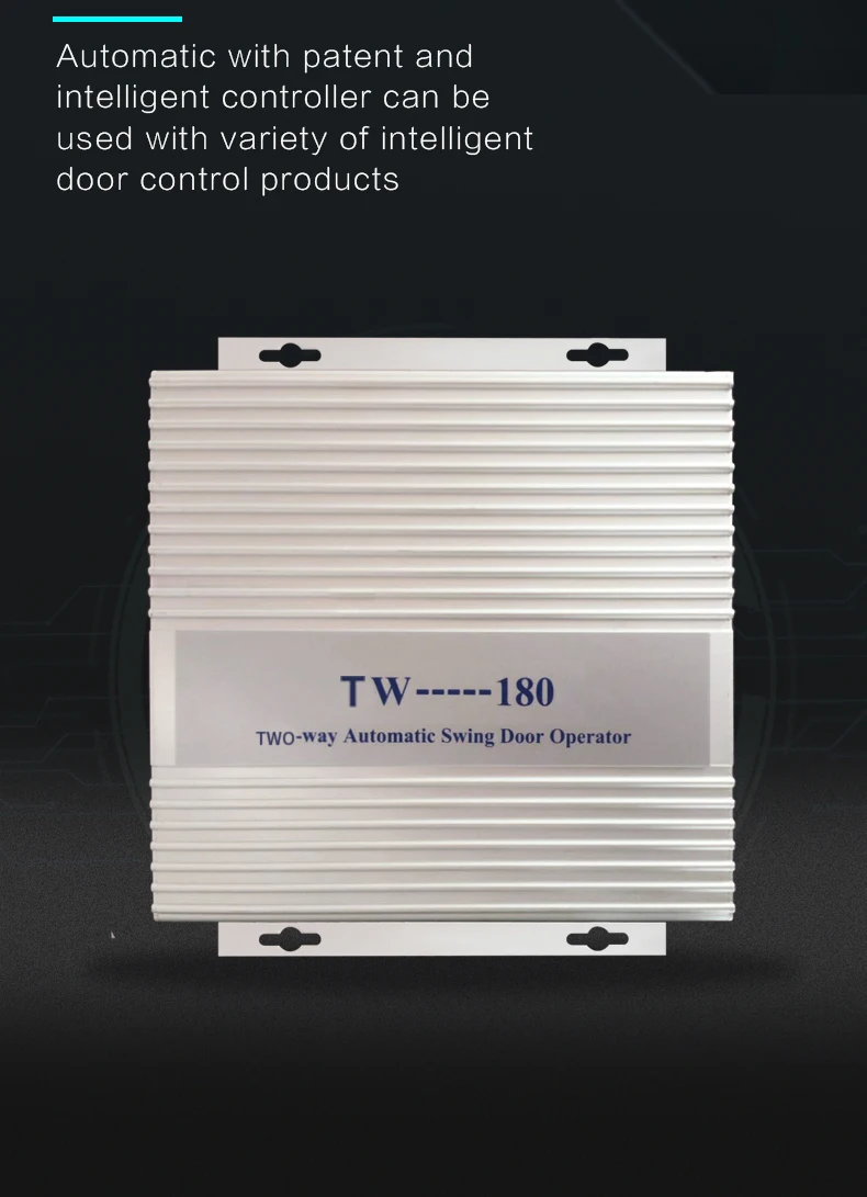 Electric Floor Spring Automatic Swing Door Opener With Dc Brushless