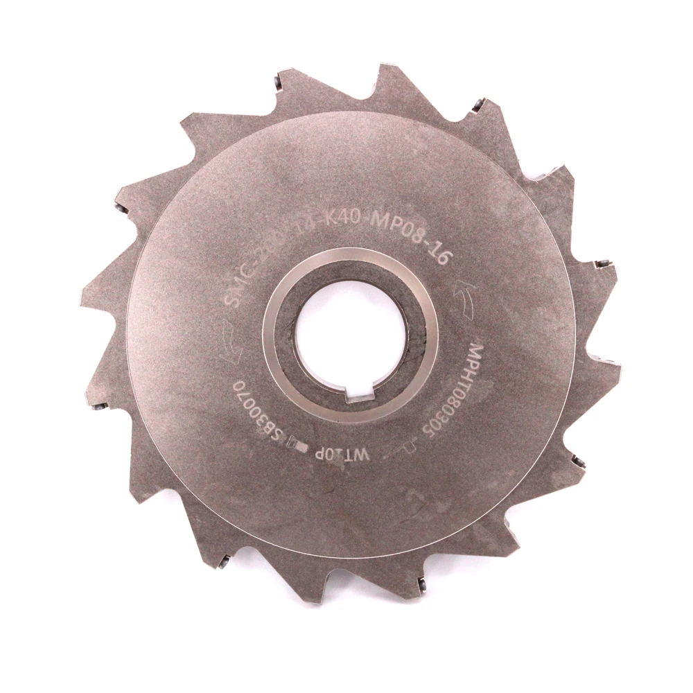MPHT060304 Carbide Insert CNC  Side and Face Indexable Milling Cutters