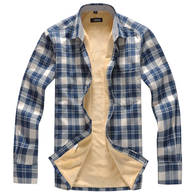 Latest Brushed Cotton Solid Color Flannel Shirt For Men Custom Plain ...