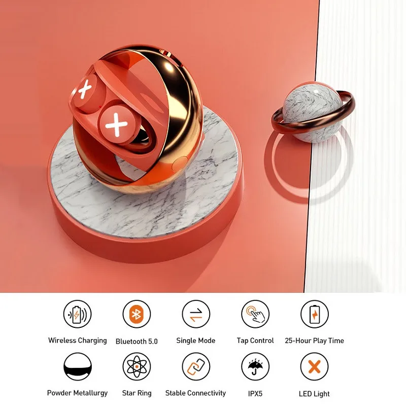 2020 New arrivals IPX5 waterproof sound perfect BT 5.0 headset true tws wireless earbuds Earphones - ANKUX.COM