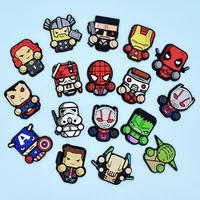 

Stock Cheap Festival Gifts For Boys Game Party Superhero Avengers Brooch Custom Design Pins